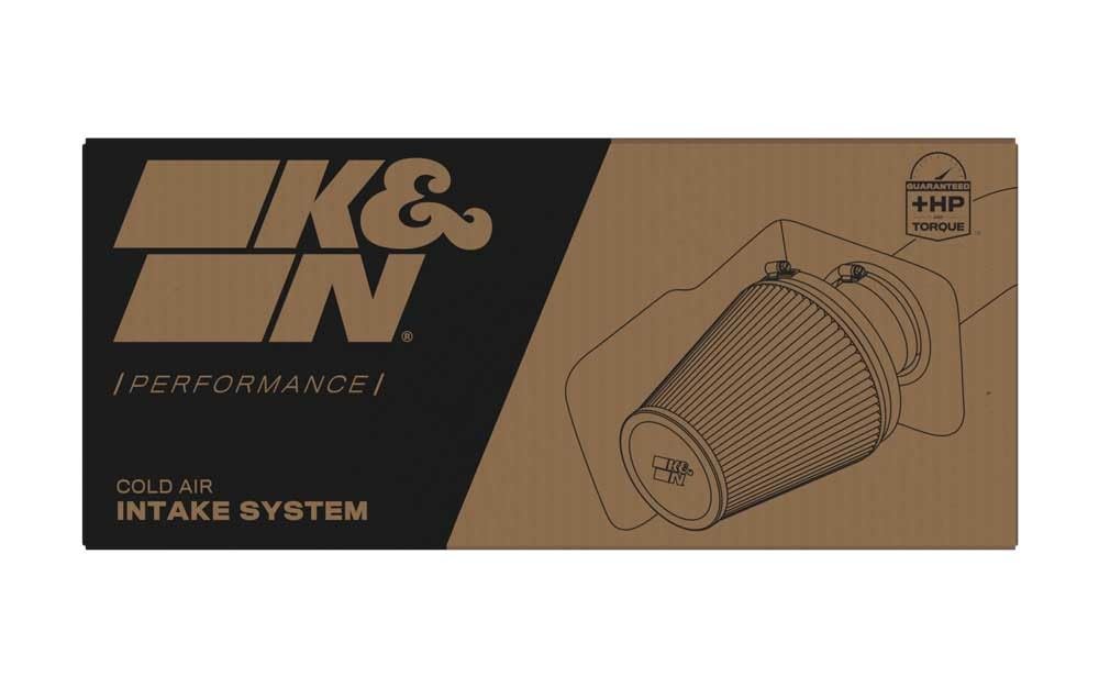 K&N FILTER 77-1564KS K&N Cold Air Intake System: High-Flow Air Filter, Increase Performance & Towing: Compatible with 2013-2024 RAM: 1500, 77-1564KS