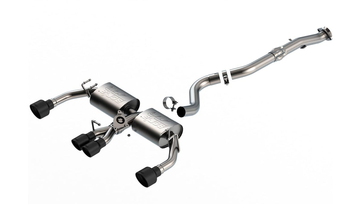 BORLA 140942CB Borla 23-24 Toyota GR Corolla ATAK Cat-Back Exhaust w/ Black Tips