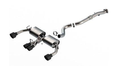 BORLA 140942CB Borla 23-24 Toyota GR Corolla ATAK Cat-Back Exhaust w/ Black Tips