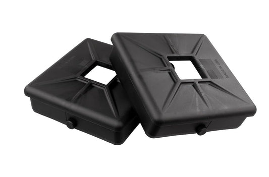JR PRODUCTS 208-A JR Products 208-A 4" Rubber Bumper Plug with Tabs, 1 Count (Pack of 1)