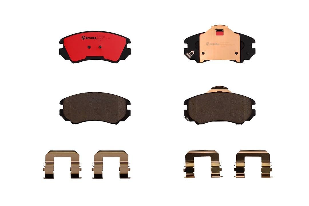 BREMBO P30018N Brembo P30018N Premium Ceramic Front Disc Brake Pad Set CHEVROLET (SGM)/HYUNDAI/HYUNDAI (BEIJING)/KIA/KIA (DYK) OE# 581012CA20
