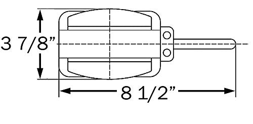 OPTRONICS BA44FNLP Optronics BA44FNLP Amber and Red Left Side reflex Fender Light Assembly
