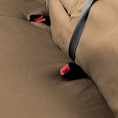 COVERCRAFT SS8421WFTP Covercraft SeatSaver Second Row Custom Fit Seat Cover for Select Nissan Pathfinder Models - Waterproof (Taupe)