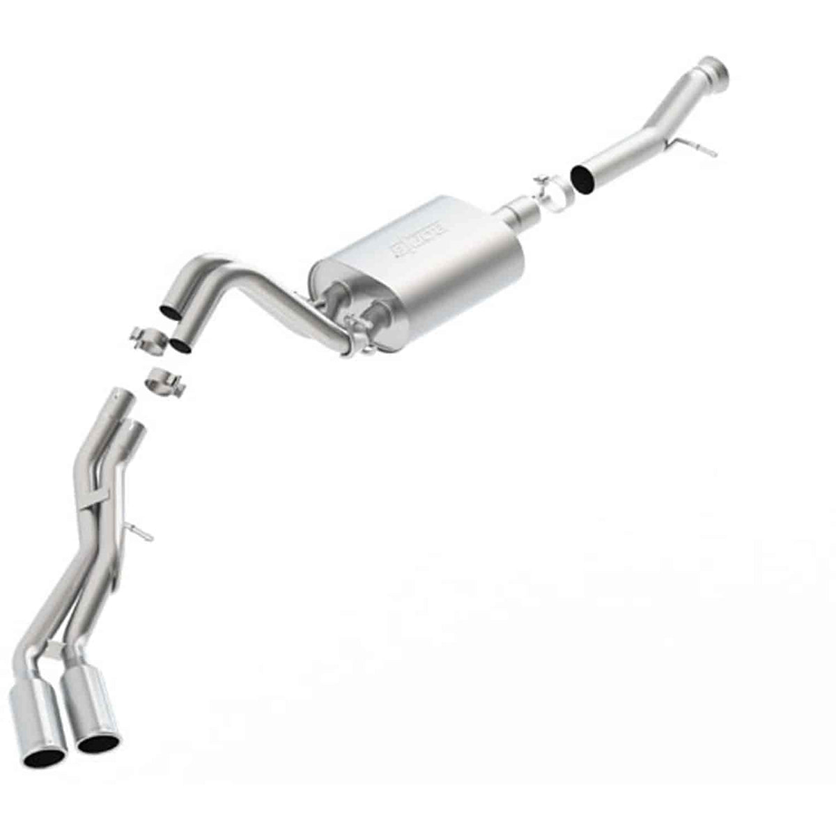 BORLA 140652 BORLA 140652 Cat-Back Perf. Exhaust Sys. for 2015-2020 Cadillac Escalade/GMC Yukon Denali 6.2L V8 Automatic Transmission 2, 4 Wheel Drive 4 Door. Does NOT Fit Escalade ESV Or Yukon Denali XL Vehicles