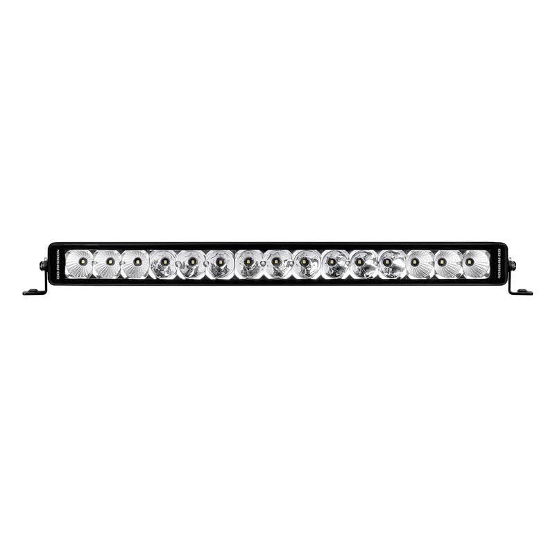 GO RHINO 55883LT Go Rhino RC2 Bull Bar w/Single Row 20" LED Light Bar & Mounting Brackets | Mild Steel, Textured Black | 55883LT | Fits 2009-2024 Ford F-150 (Excludes Models with Front Park Assist)
