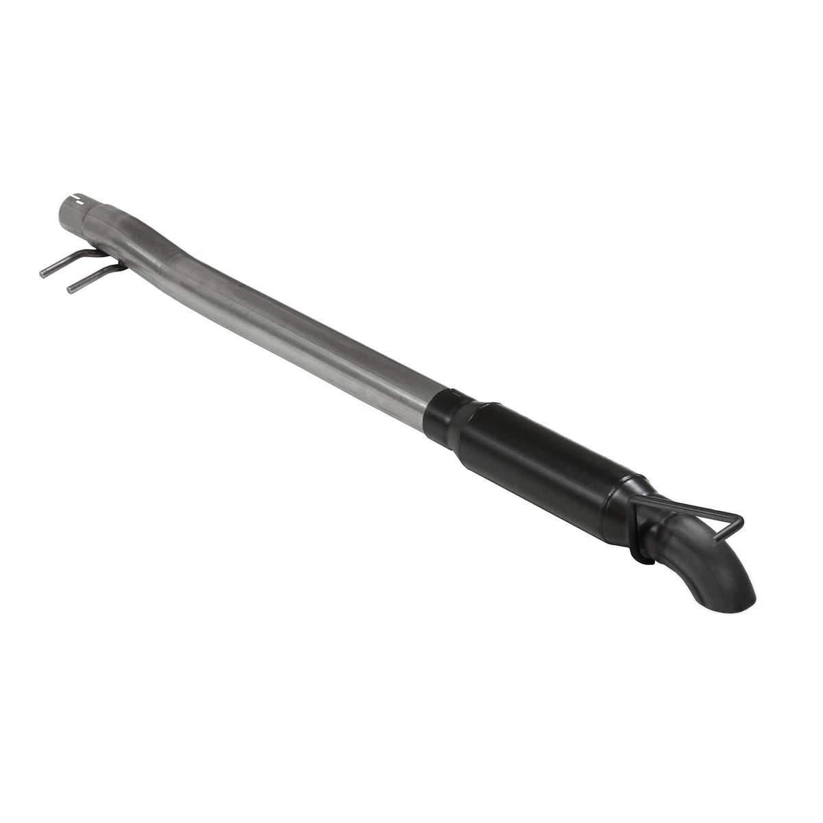 FLOWMASTER 818110 Flowmaster 818110 Outlaw Extreme High Clearance Cat-Back Exhaust Kit 3 Inch 409 Stainless Steel Black Single Dump Style Turndown Compatible with 2007-2018 Jeep Wrangler JK 3.6L 3.8L V6