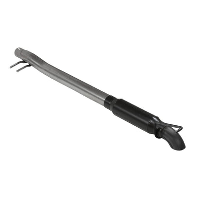 FLOWMASTER 818110 Flowmaster 818110 Outlaw Extreme High Clearance Cat-Back Exhaust Kit 3 Inch 409 Stainless Steel Black Single Dump Style Turndown Compatible with 2007-2018 Jeep Wrangler JK 3.6L 3.8L V6