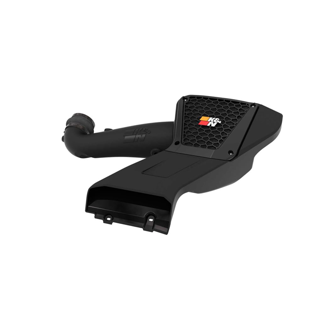 K&N FILTER 63-2624 K&N Cold Air Intake System: High-Flow Air Filter, Increase Performance & Towing: Compatible with 2023-2024 Ford: F150 Raptor, F150 Raptor R, 63-2624