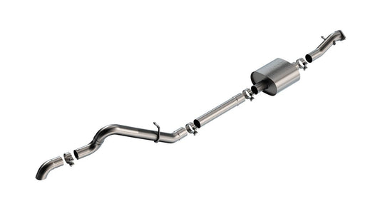 BORLA 140898 BORLA 140898 Cat-Back Performance Exhaust System for 2021-2023 Ford Bronco 2.3L 4 Cyl. Automatic/Manual Transmission 4 Wheel Drive 2 & 4 Door. High Clearance Climber System.
