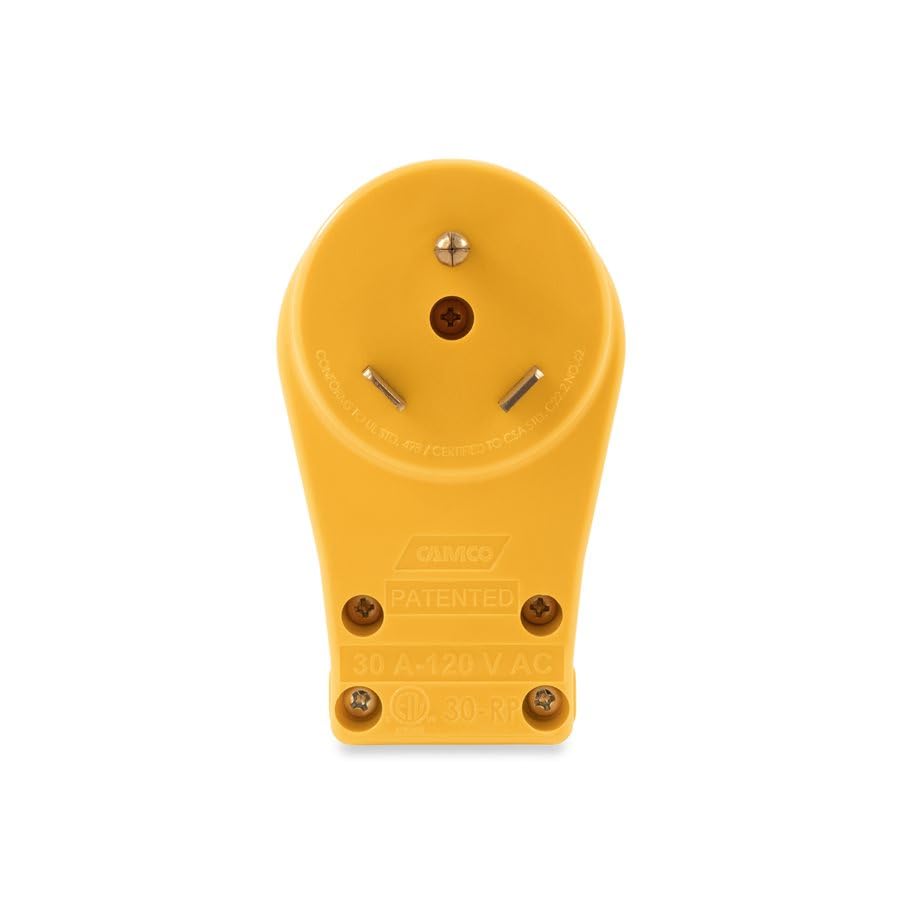 CAMCO 55242 Camco Mfg 55242 30-Amp Power Grip Plug
