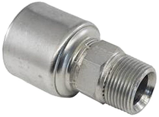 Gates G25100-1612 MegaCrimp Couplings, Male Pipe, NPTF 30 Cone