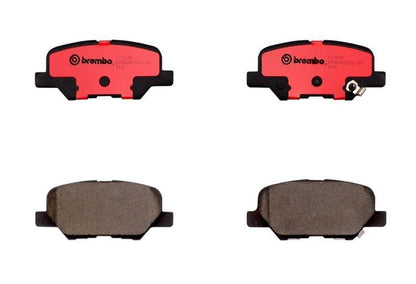 BREMBO P61111N Brembo P61111N Premium Ceramic Rear Disc Brake Pad Set CITROËN/MITSUBISHI/PEUGEOT OE# 1619790780