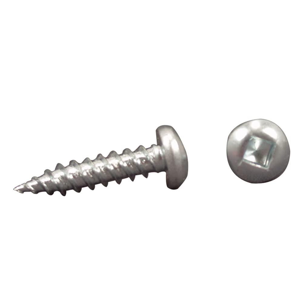AP PRODUCTS 012-PSQ500 8X1-1/4 AP Products 012-PSQ500 8 X 1-1/4 Pan Head Square Recess Screw - Pack of 500