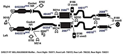AP EXHAUST 9018 Ap Exhaust 9018 GASKET