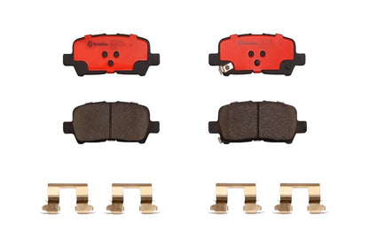 BREMBO P37014N Brembo P37014N Premium Ceramic Rear Disc Brake Pad Set BUICK OE# 18048690