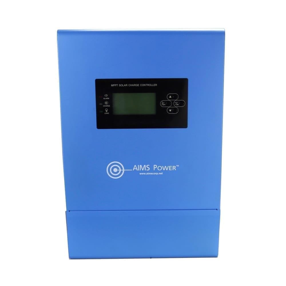 AIMS POWER SCC80AMPPT AIMS Power SCC80AMPPT 80 Amp MPPT Solar Charge Controller; Charges 12, 24, 36 and 48 Volt Solar Systems; 4 Stage Charging; Battery Type Selector; Stackable; Over Temp Protection