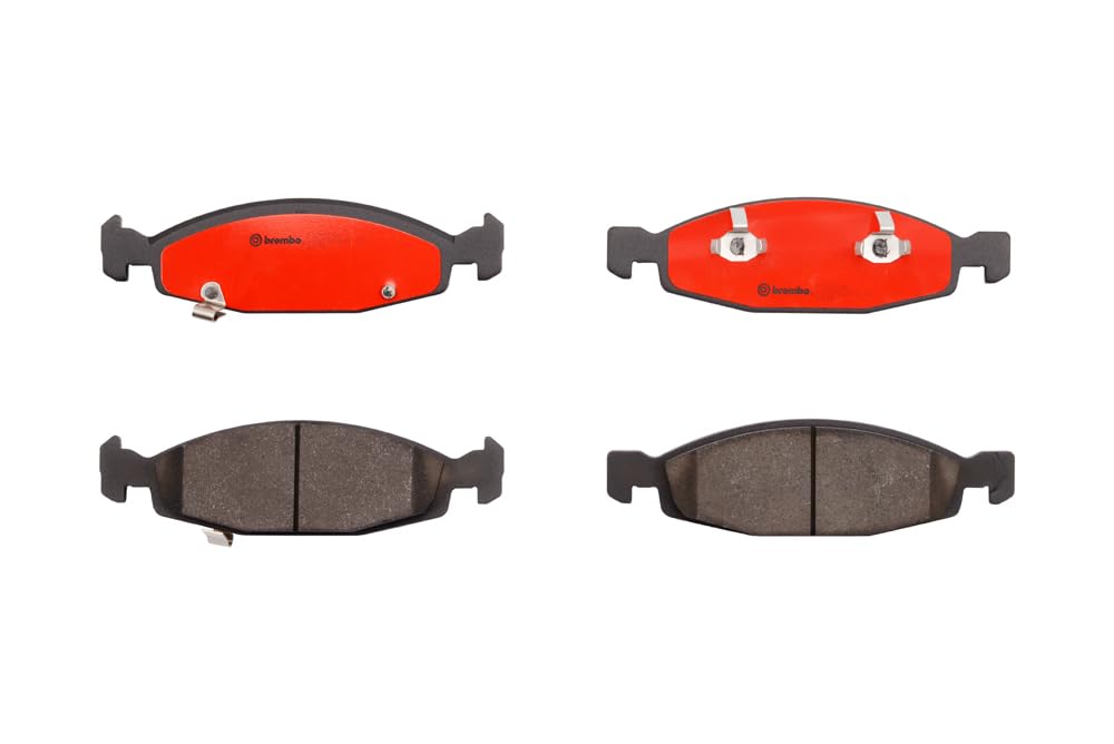 BREMBO P37005N Brembo P37005N Premium Ceramic Front Disc Brake Pad Set JEEP OE# 05018592AA