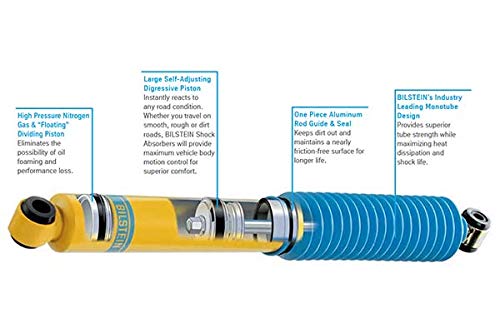 BILSTEIN 24-197656 Bilstein (24-197656) 46mm Monotube Shock Absorber,Yellow