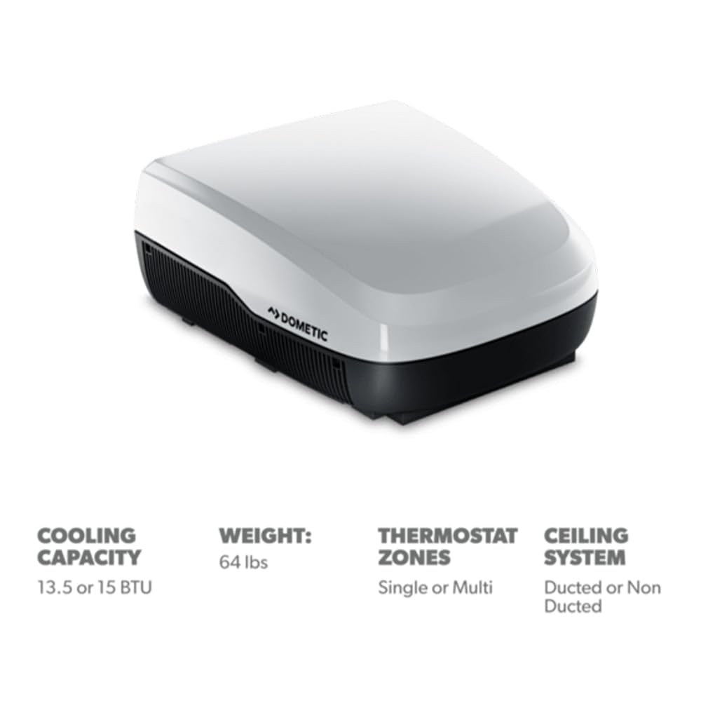 DOMETIC FJX3573MWHCS Dometic FJX3573MWHCS FRESHJETX 15K-MECH VALUE WHT