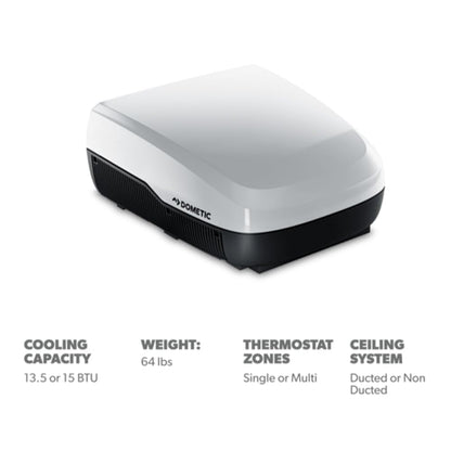 DOMETIC FJX3573MWHCS Dometic FJX3573MWHCS FRESHJETX 15K-MECH VALUE WHT