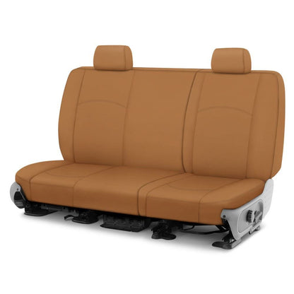 Covercraft SSC8489CABN Covercraft Carhartt SeatSaver Custom Seat Covers – SSC8489CABN – 2nd Row 60/40 Bench Seat – for Select Chevrolet Silverado/GMC Sierra Models – Brown