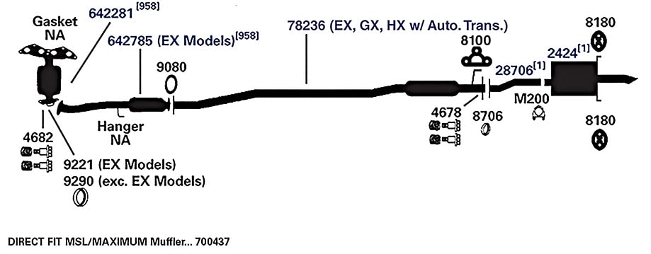AP EXHAUST 642785 Ap Exhaust 642785 DIRECT FIT CATALYTIC CONVERTER