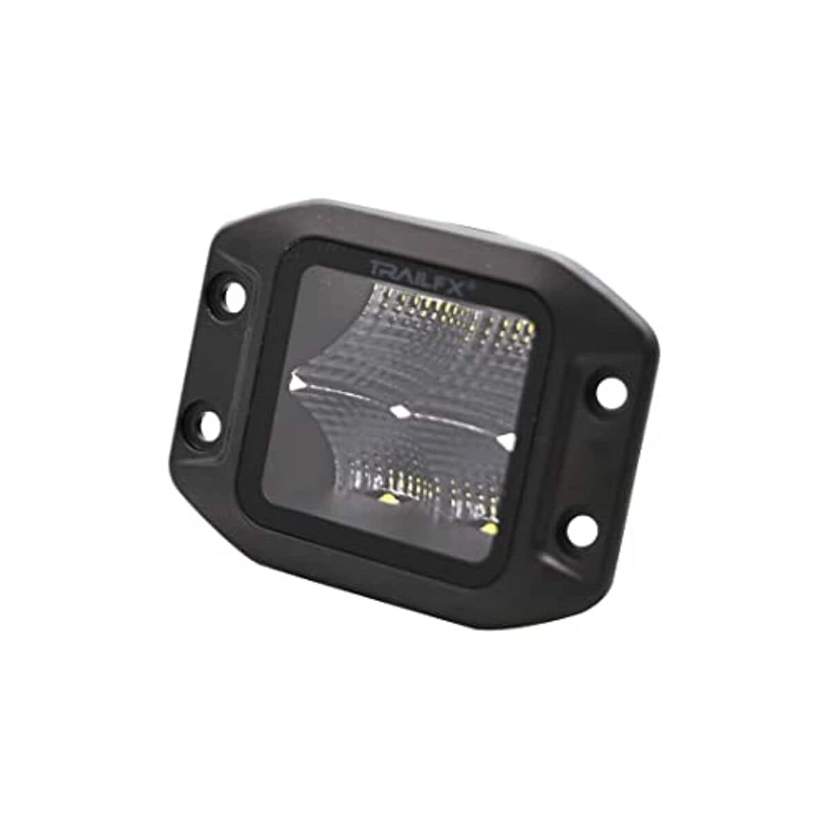 TRAILFX 2X2CFFMB Trailfx 2X2CFFMB BLACK POD 4X5W FLUSH MOUNT FLOOD SI