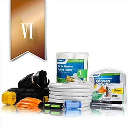 CAMCO 44745 Camco 44745 STARTER KIT LV 6 20' HOSE
