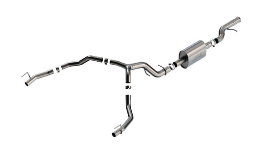 Borla 140890 Borla 21-22 Cadillac Escalade 6.2L V8 2/4WD 4DR S-Type Cat-Back Exhaust w/ Factory Bezel Tips
