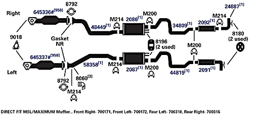 AP EXHAUST 9018 Ap Exhaust 9018 GASKET