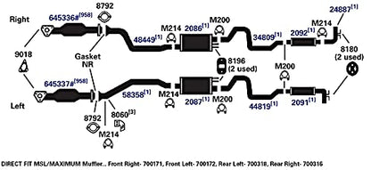 AP EXHAUST 9018 Ap Exhaust 9018 GASKET