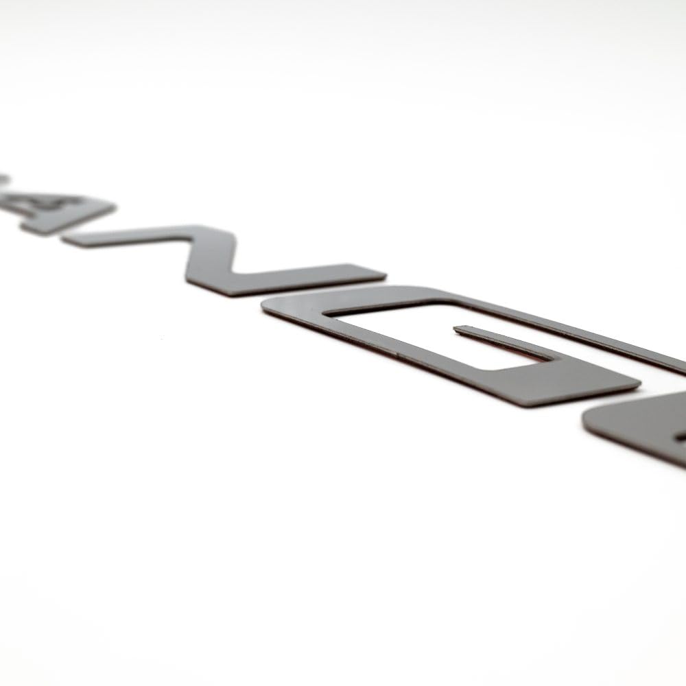 Putco 55563FD Putco Ford Ranger Tailgate Lettering Kit - Stainless Steel - Cut Lettering - Fits Ford Ranger 2024-2027
