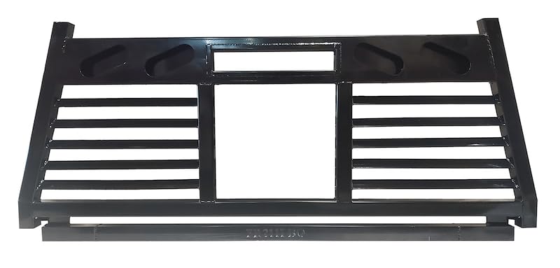 CATTLEMAN FR211LBO Cattleman HD FR211LBO Headache Rack Fits Ford F-250 F-350 F-450 F-550 Super Duty 2017-2026 Louvered Powder Coated Black Steel