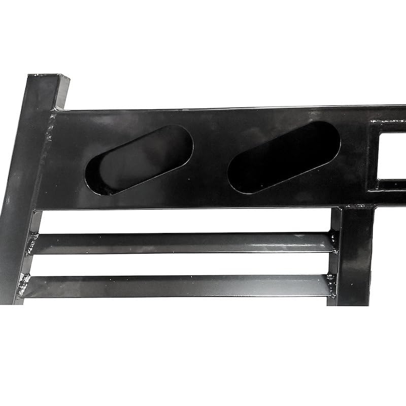 CATTLEMAN FR302L Cattleman HD FR302L Headache Rack Fits Ford F-150 2021-2026 Black Powder-Coated Steel Can Be Used with Cross Bed Tool Box with Louvers Lights Cutout