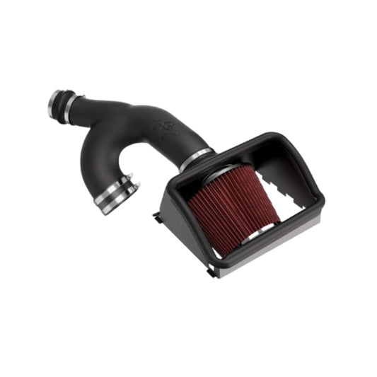 K&N FILTER 63-2592 K&N Cold Air Intake System: High-Flow Air Filter, Increase Performance & Towing: Compatible with 2015-2016 FORD: F150, 63-2592