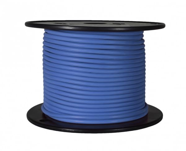WIRTHCO 81099 WIRTHCO Battery Doctor 81099 Plastic Primary 16 Gauge Wire Single Conductor - 100', Blue