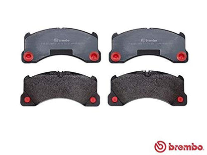 BREMBO P65021 Brembo P65021 Low-Met Alloy Steel Front Disc Brake Pad Set PORSCHE/VW OE# 7P0698151