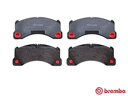BREMBO P65021 Brembo P65021 Low-Met Alloy Steel Front Disc Brake Pad Set PORSCHE/VW OE# 7P0698151