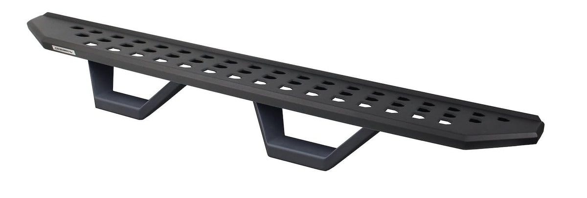 GO RHINO 6944158020PC Go Rhino RB20 Running Boards, Mounting Brackets, & 2 Pair of Drop Steps | Galvanized Steel, Textured Black | 6944158020PC | Fits 2007-2021 Toyota Tundra Double Cab Pickup