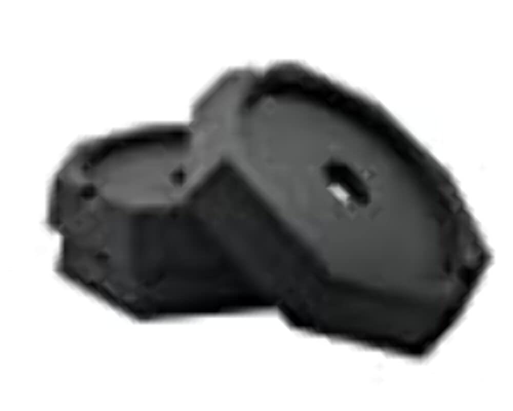 SNAPPAD RV10SP3 SnapPad Rival Permanently Attached RV Leveling Jack Pad for RVA Round Landing Feet (10 inch 3-Pack)