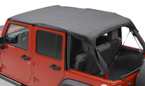 BESTOP 52584-35 Bestop Header Safari Bikini 5258435 for Jeep Wrangler JK 4-Door 2010-2018