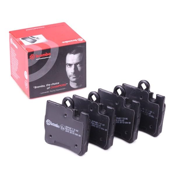 BREMBO P50042 Brembo P50042 Low-Met Rear Disc Brake Pad Set MERCEDES-BENZ OE# A0044209420