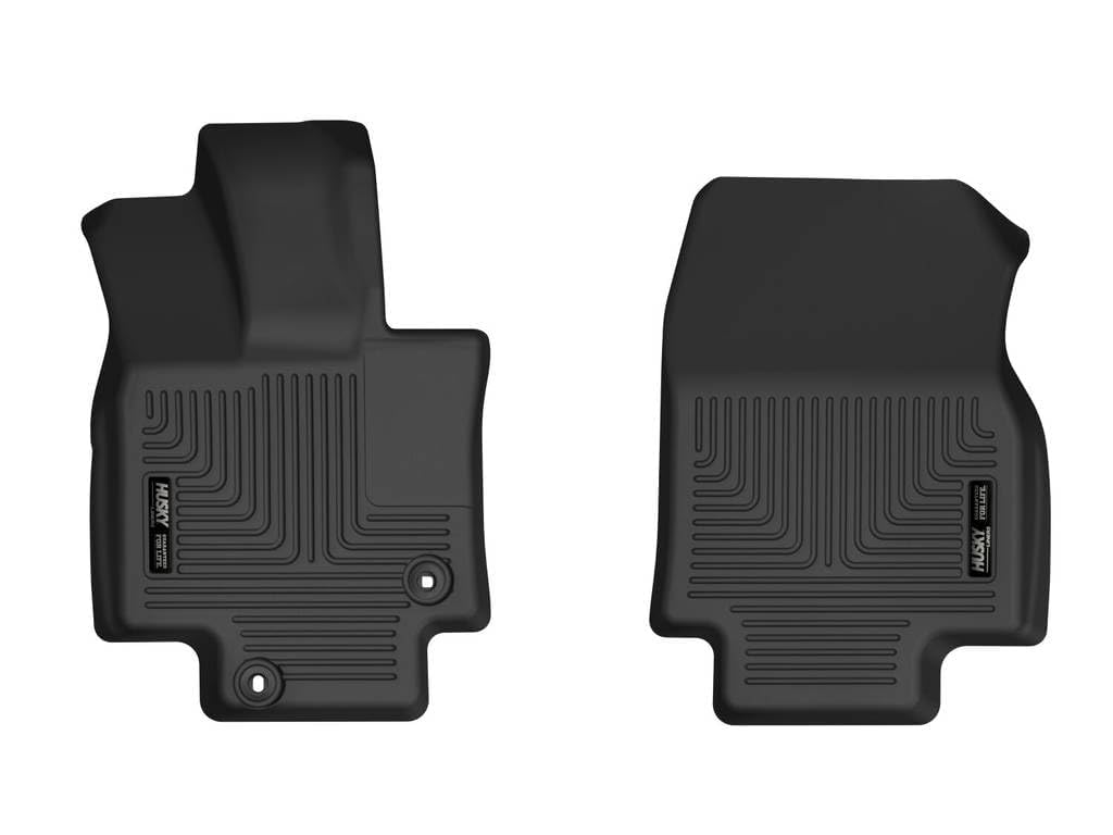 Husky Liners 55881 Husky Liners X-act Contour Floor Mats – Fits 2020-2026 Toyota Highlander – Front Row, 2-pc Black - 55881