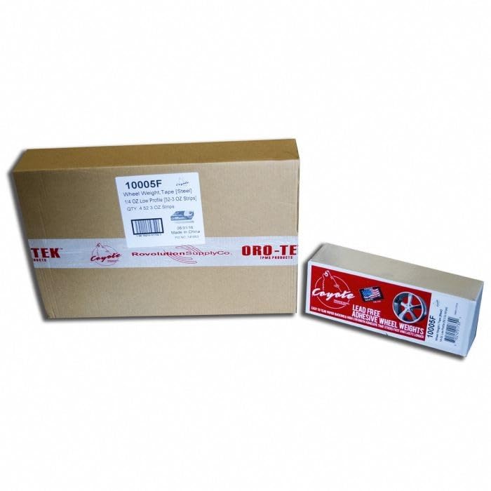 GORILLA 10006FG Wheel Accessories Parts Gorilla Automotive 10006FG Gor 1/2 Oz 30-6 Oz Strips - Silver