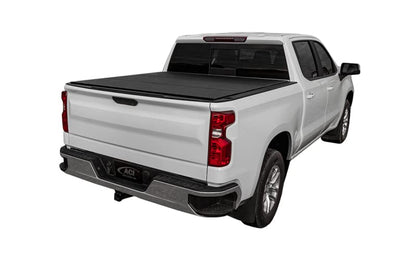 Lomax B3070019 LOMAX B3070019 Hard Tri-Fold Cover; Black Urethane Finish; Single Rail;
