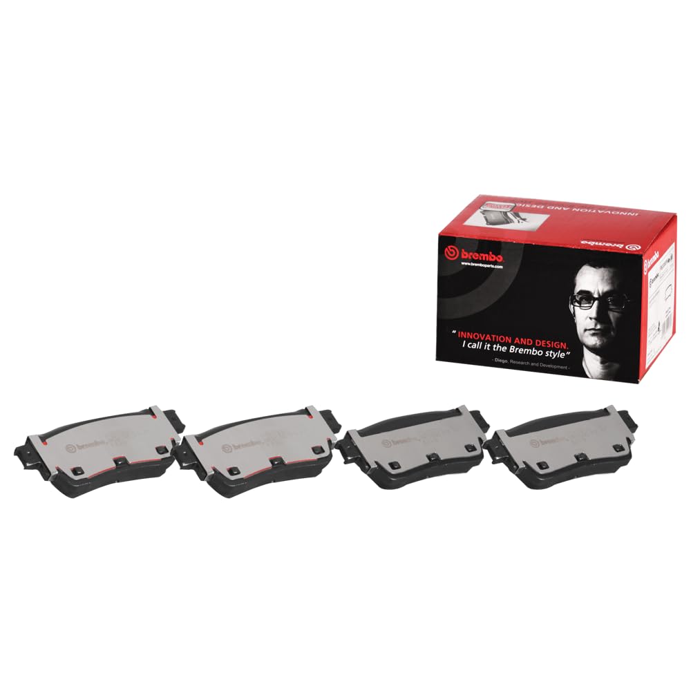 BREMBO P56125N Brembo P56125N Premium Ceramic Rear Disc Brake Pad Set NISSAN OE# D40606CA0A