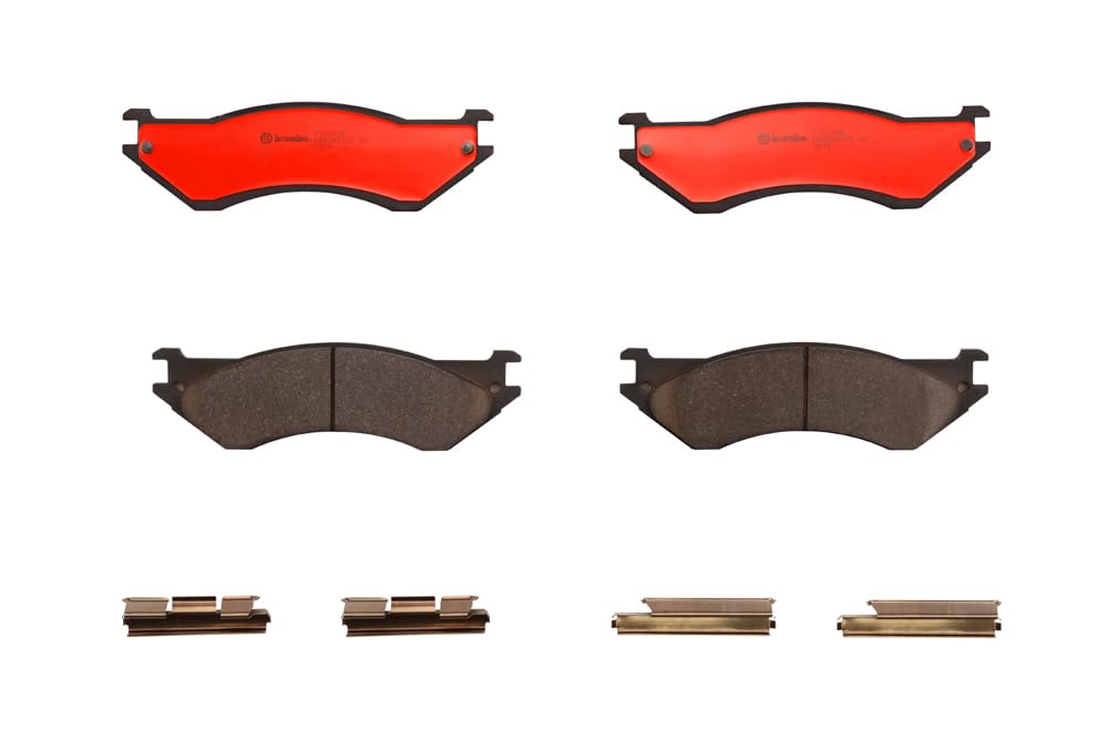 BREMBO P18003N Brembo P18003N Premium Ceramic Front Disc Brake Pad Set DODGE OE# 5003899AA