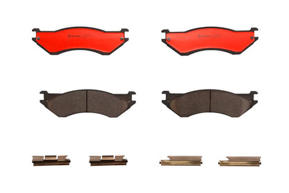 BREMBO P18003N Brembo P18003N Premium Ceramic Front Disc Brake Pad Set DODGE OE# 5003899AA