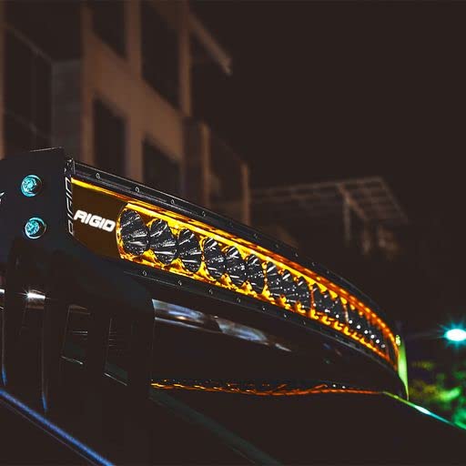 Rigid Industries 350053 Rigid Industries - Radiance+ Curved 50in. RGBW Light Bar (350053)