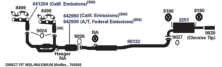AP EXHAUST 642993 Ap Exhaust 642993 DIRECT FIT CATALYTIC CONVERTER
